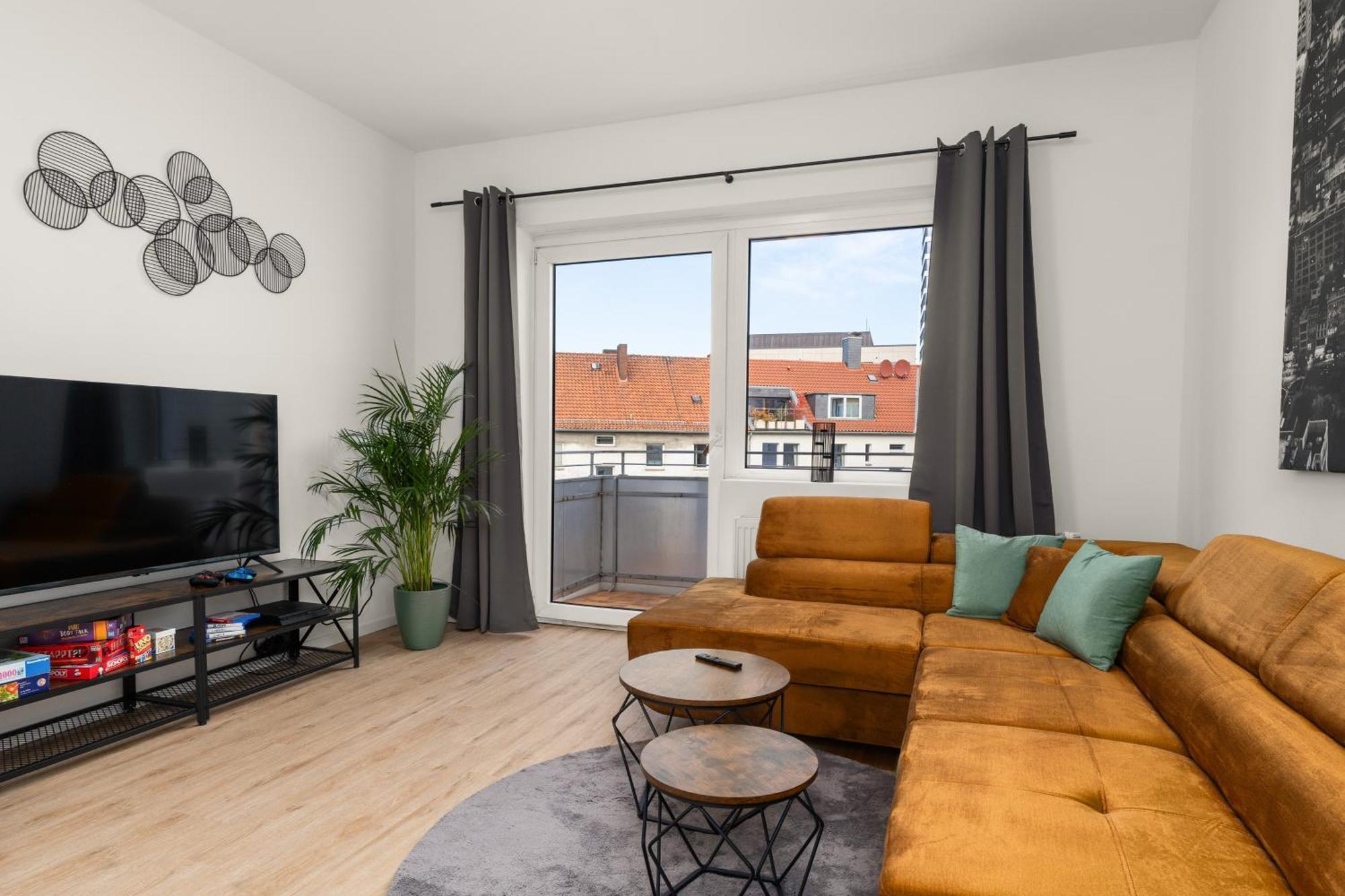 Homely-Apartment Manhattanart, Zentral, Parkplatz, Billard,Ps4, Dart, Balkon Bielefeld Exterior foto